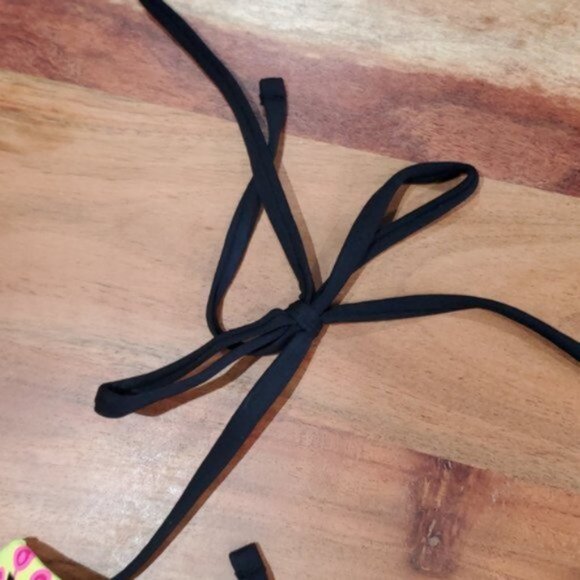 European Aztec-Tribal pattern halter padded Bikini- NWOT - Picture 5 of 14